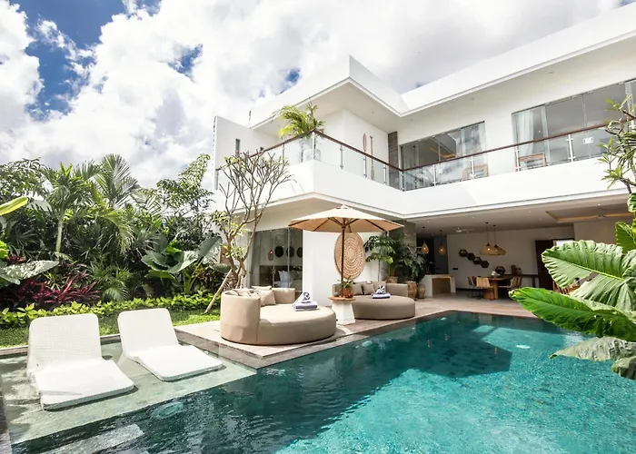 Seaside Luxury 4Br Villa, 400M To Finns, Canggu * Canggu (Bali)