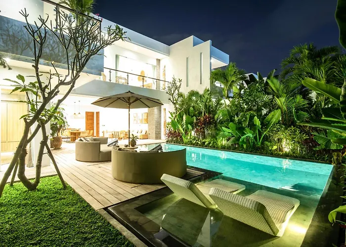 Seaside Luxury 4Br Villa, 400M To Finns, Canggu * Canggu (Bali)